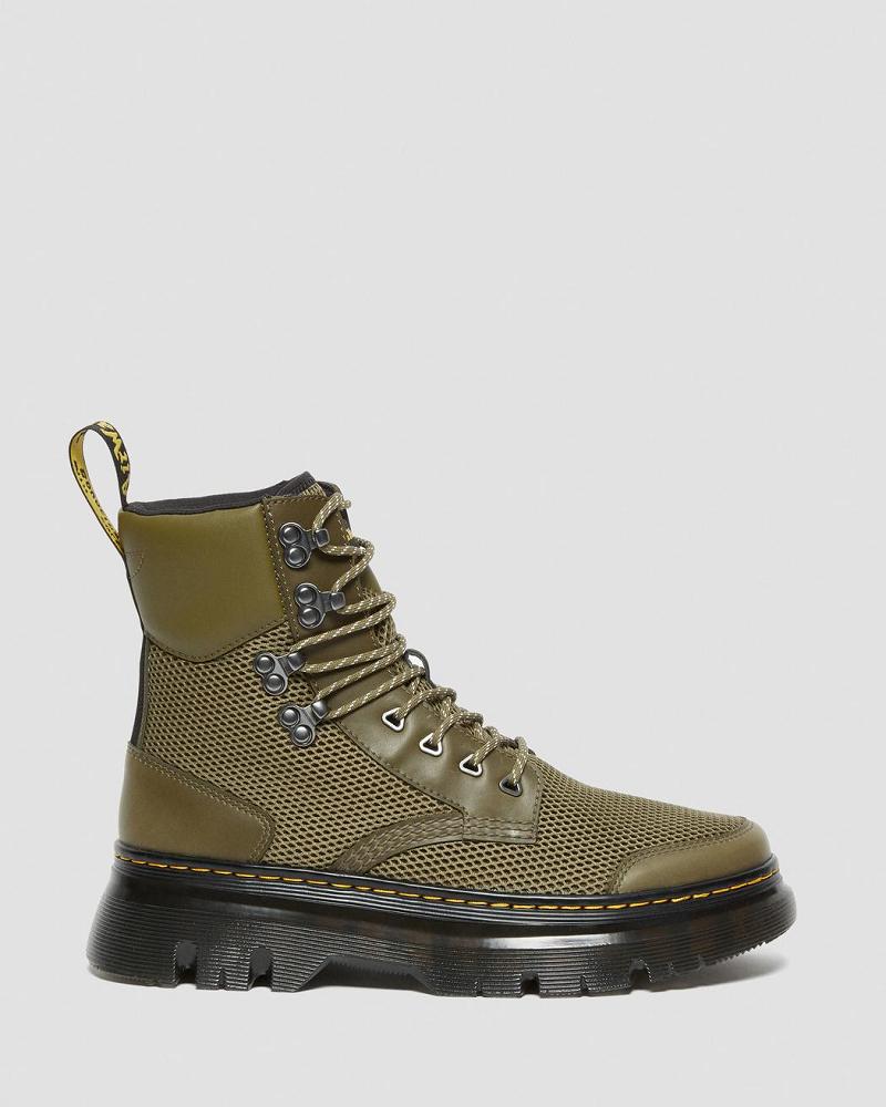 Botas Casuales Dr Martens Tarik Puntera Guard Utility Hombre Verde Oliva Arena | MX 336GSO